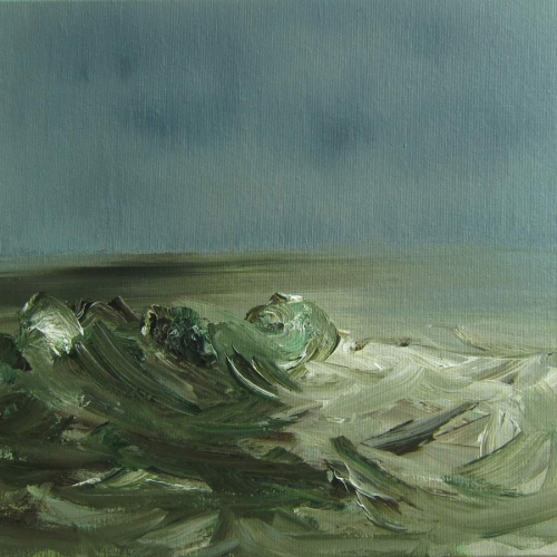 untitled#1418 | painting | acrylic on canvas | 50x60 cm 