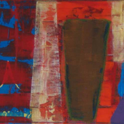 untitled#0208 | painting | acrylic on canvas | 35x100 cm