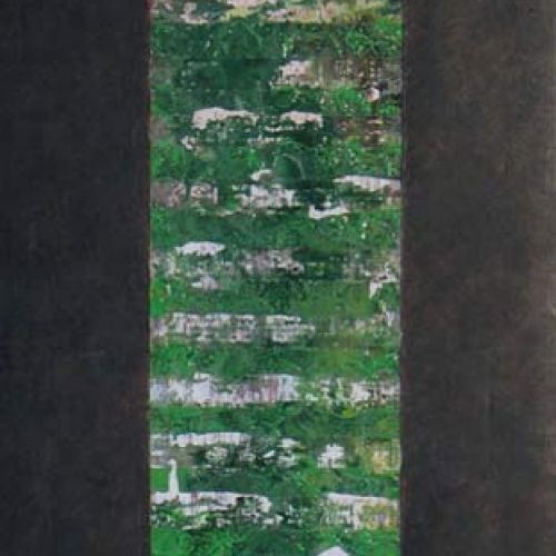 untitled#0513 | painting | acrylic on canvas | 100x35 cm