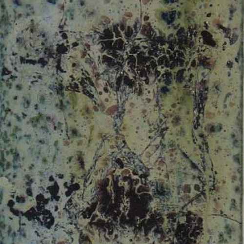 untitled#0613 | painting | mixed media on canvas | 100x35 cm