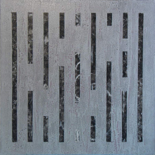 untitled#1413 | painting | mixed media on canvas | 80x80 cm