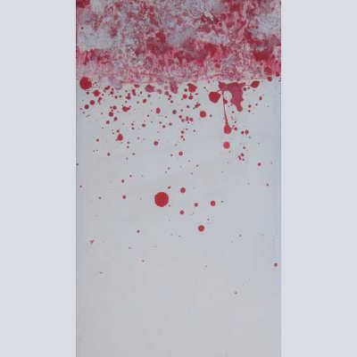 untitled#0310 | painting | alkyd on canvas | 50x18 cm