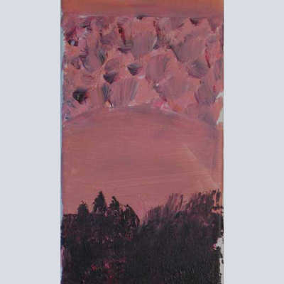untitled#1509 | painting | acrylic on canvas | 50x18 cm