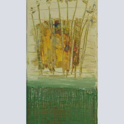untitled#1609 | painting | acrylic on canvas | 50x18 cm