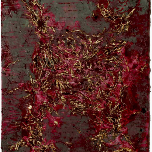 red figure#0324|painting|60 x 50 cm